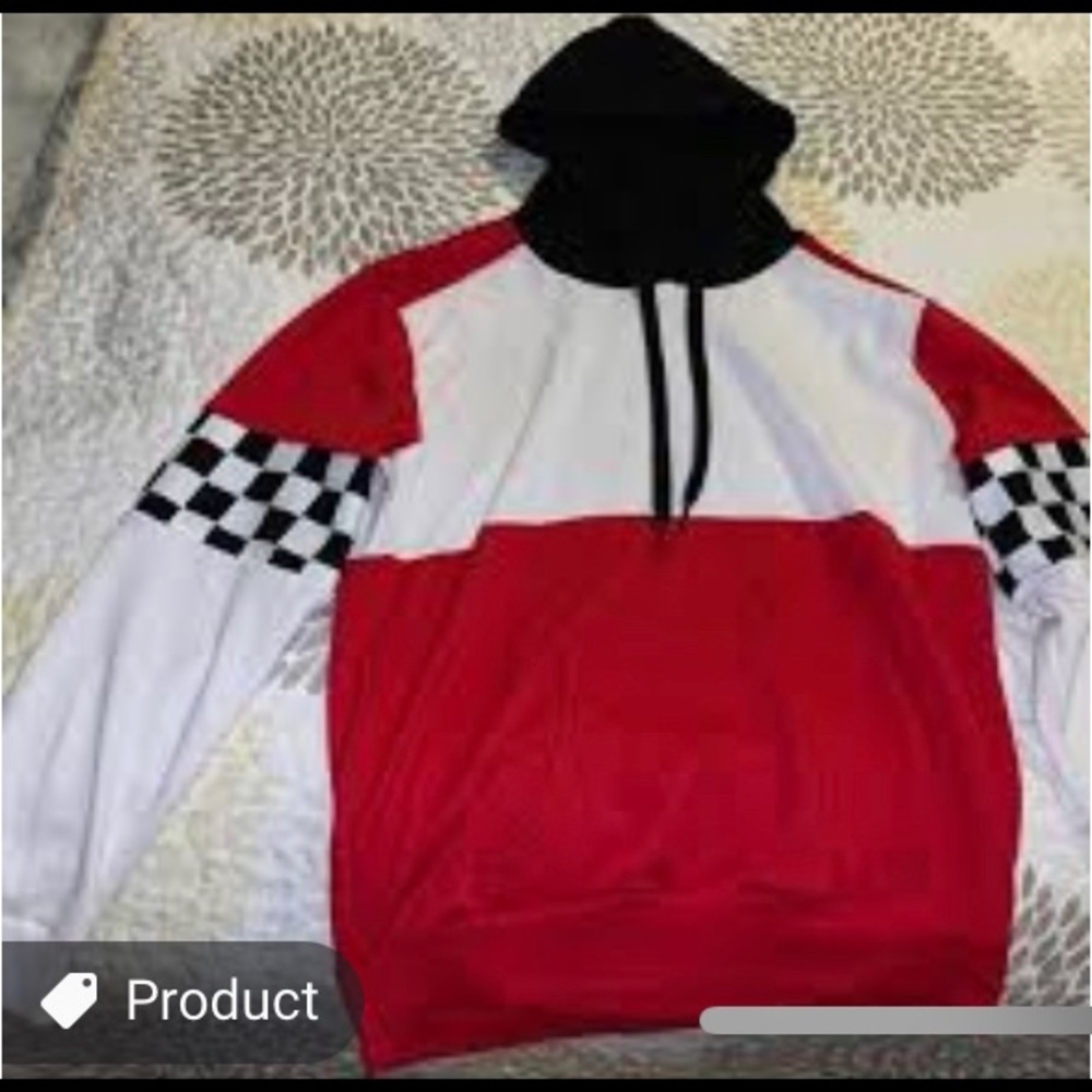Checkered sweatshirt